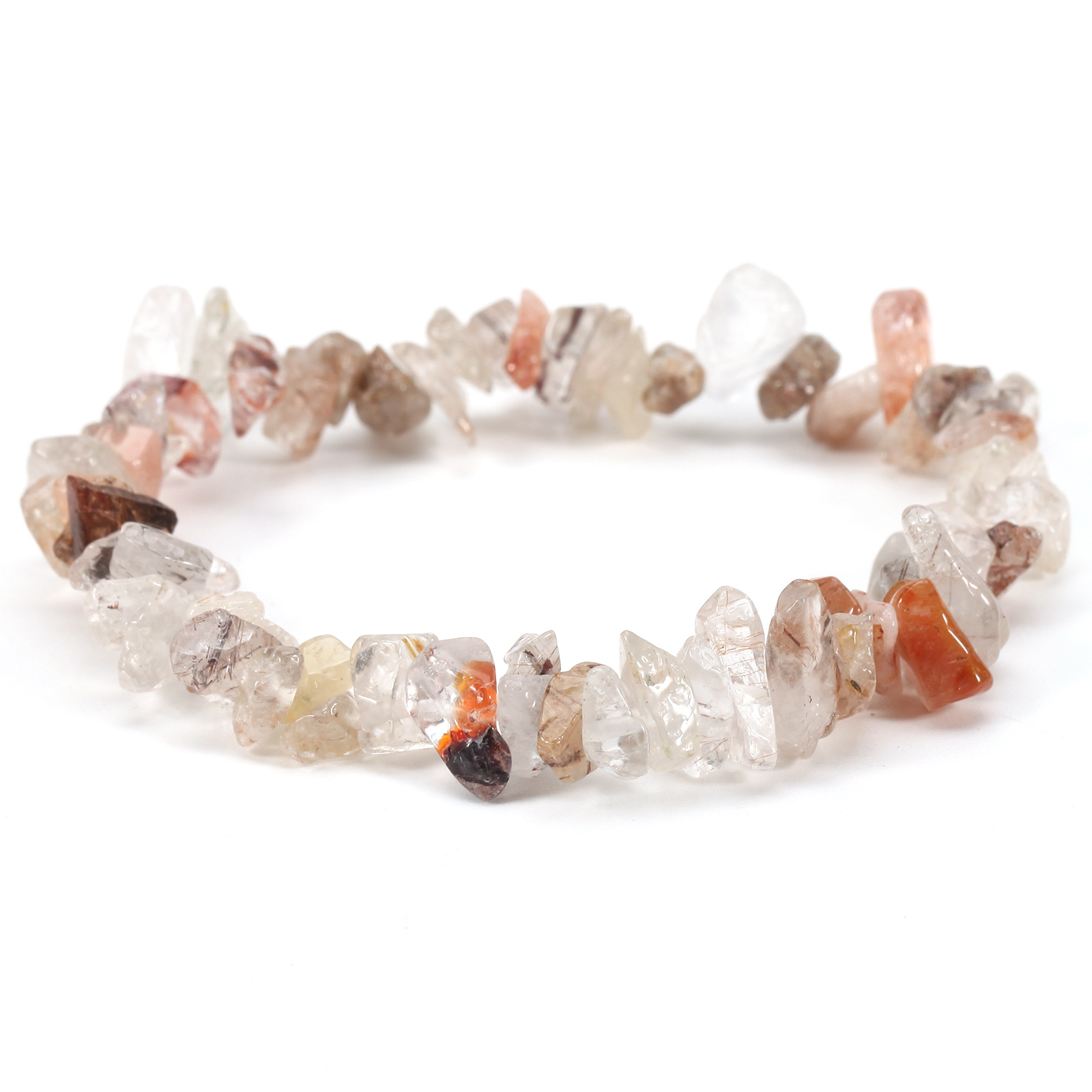 Colored hair crystal