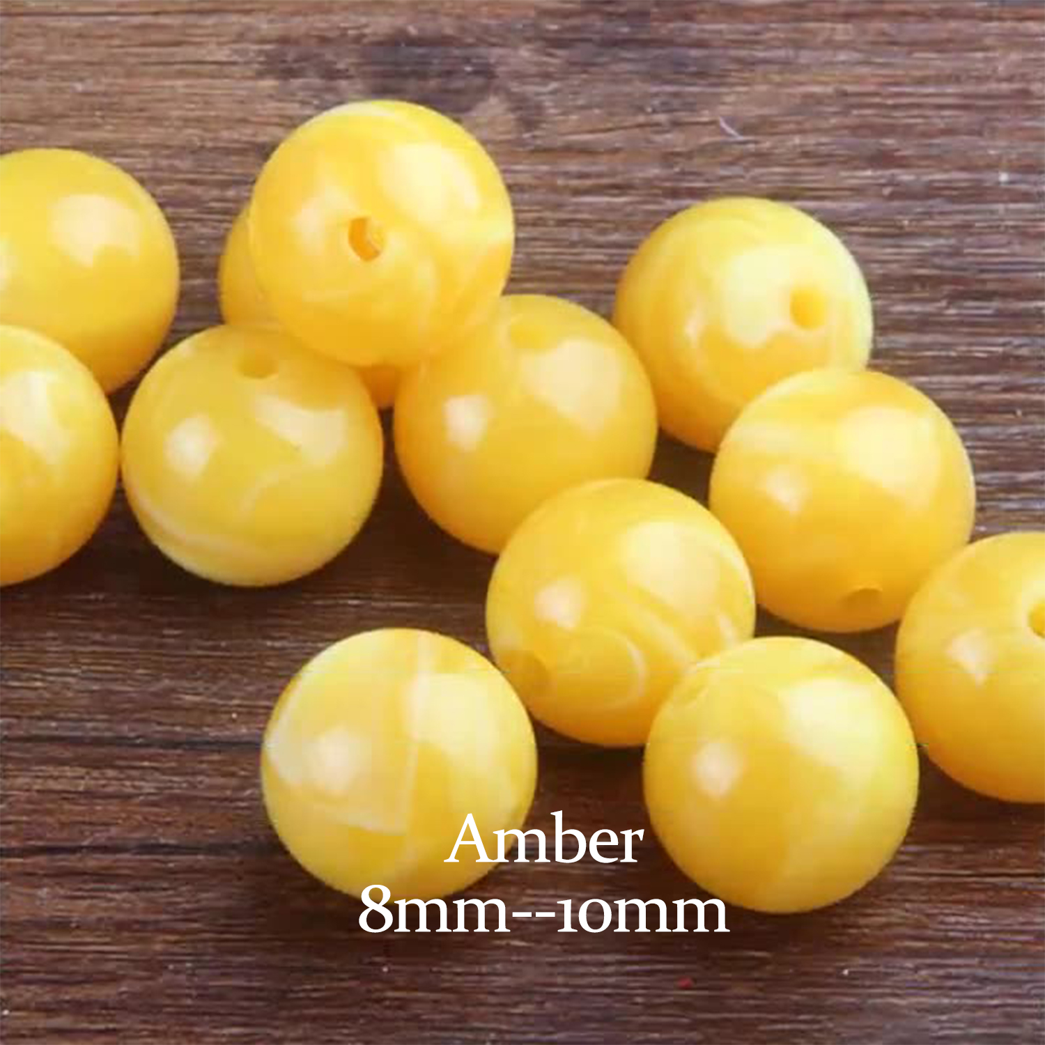 Natural amber [1 bead]