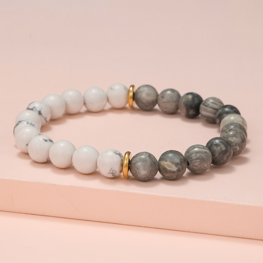 Best-selling men's volcanic stone bracelets