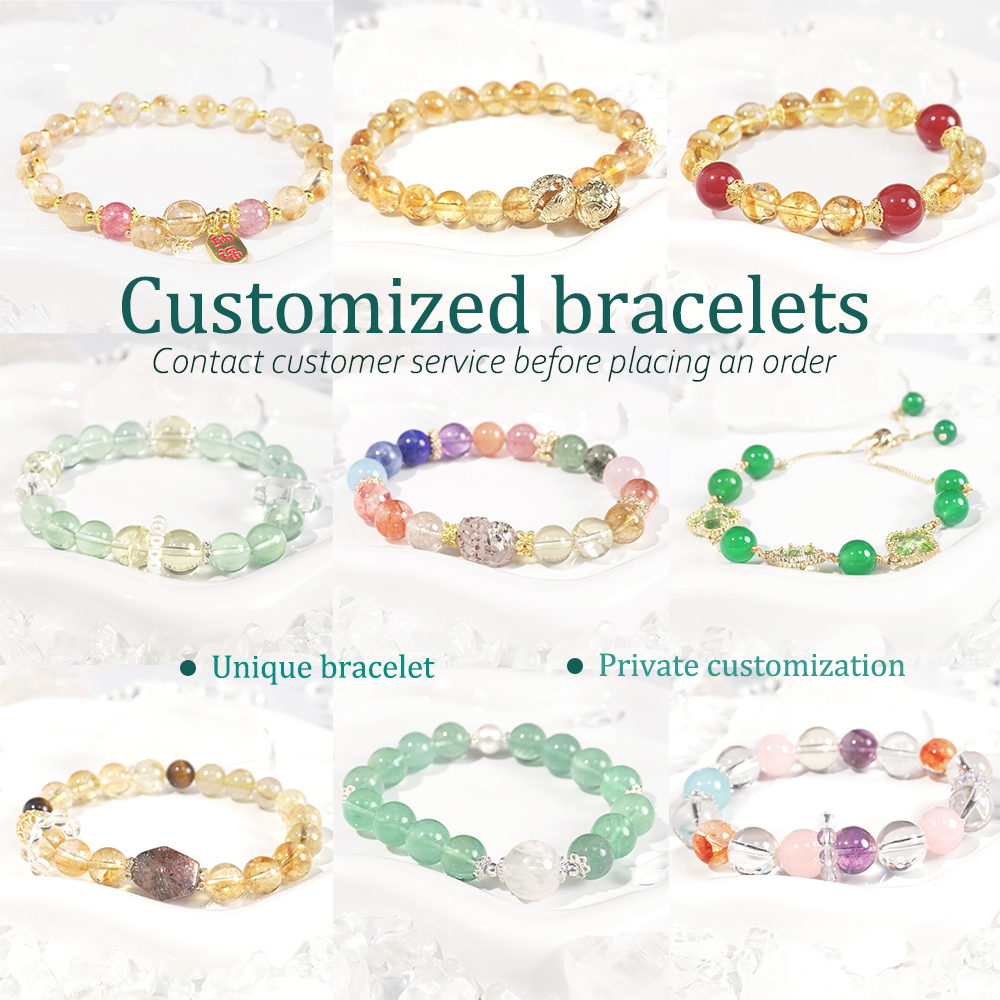 Customizable bracelets (Contact customer service and communicate with them  /WhatsApp+86 191 2009 4934)