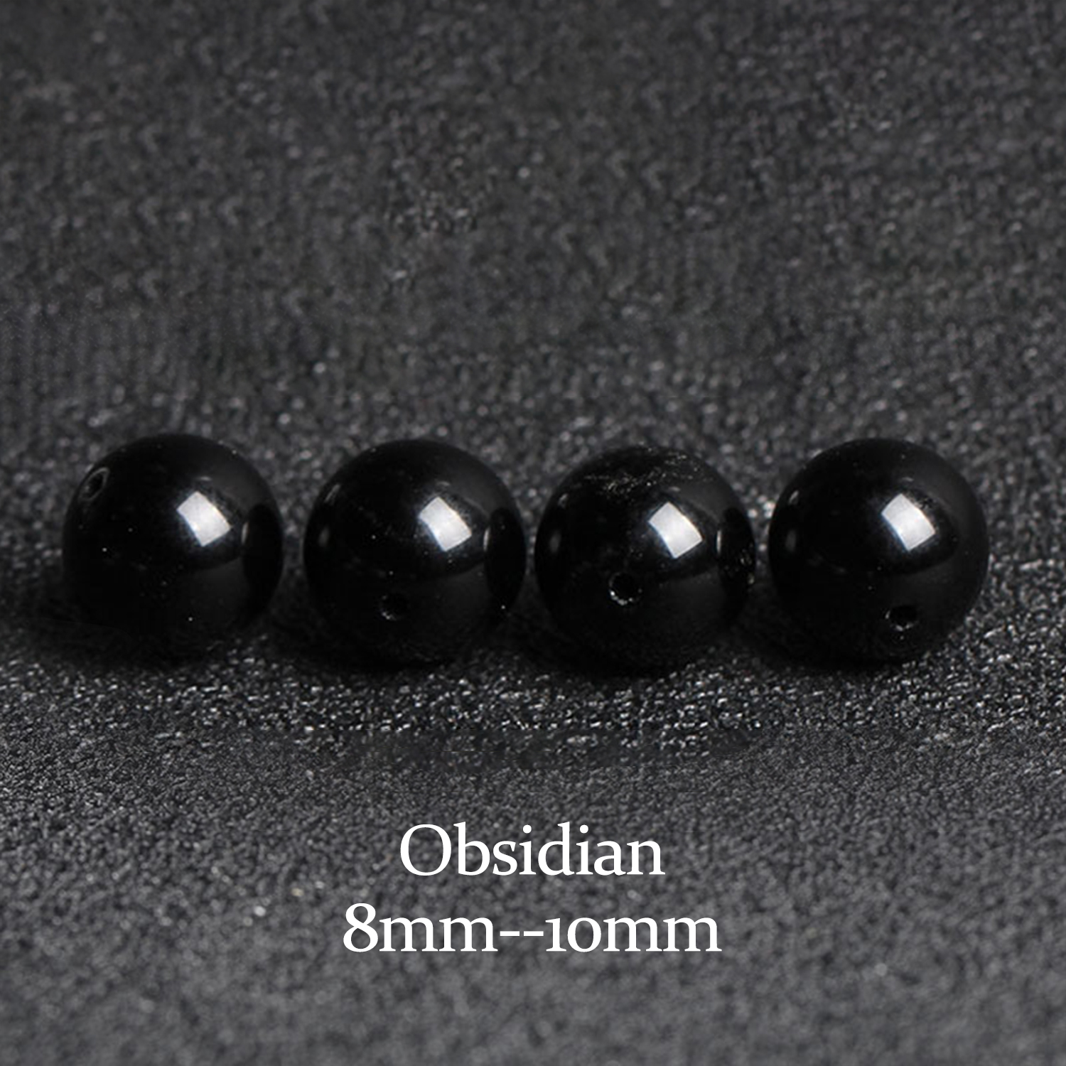 Natural Obsidian [1 bead]