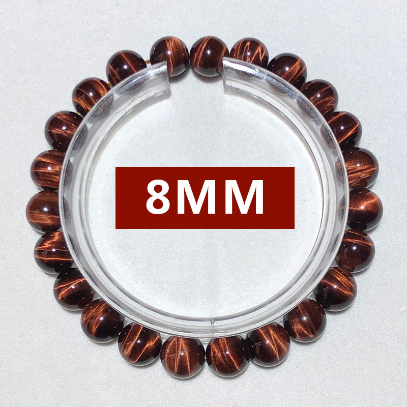 Men's high-end bracelet -7A grade red tiger's eye